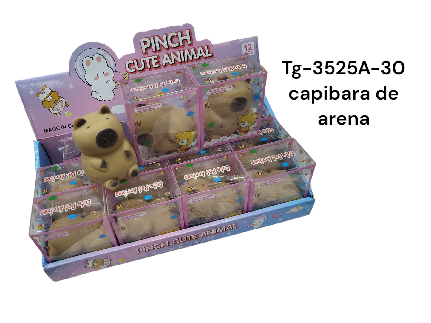 squisy capibara arena estuche