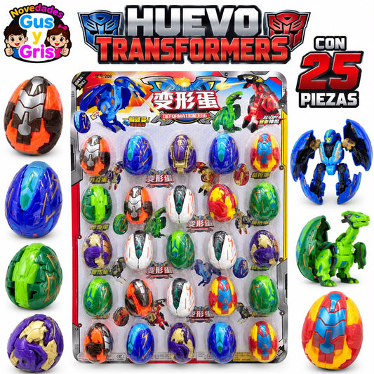 planilla huevo trasformer con 25