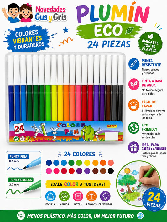 Plumin 24 Pzas Eco