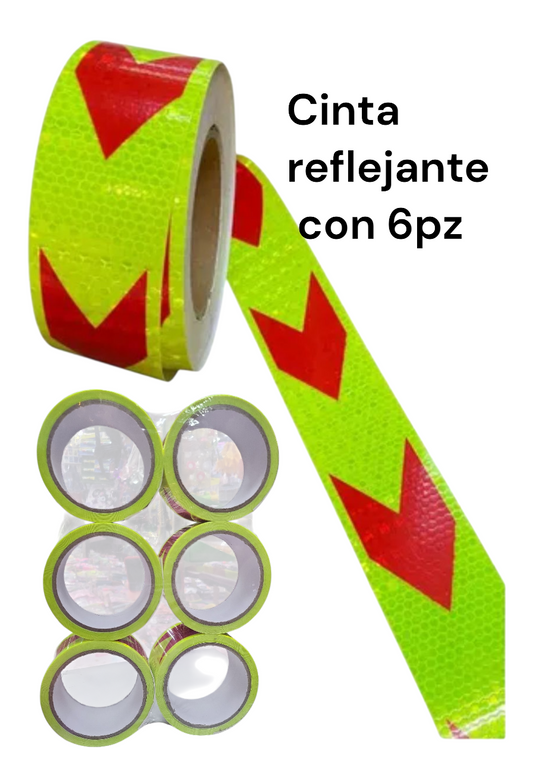 Cinta de señalamiento reflejate