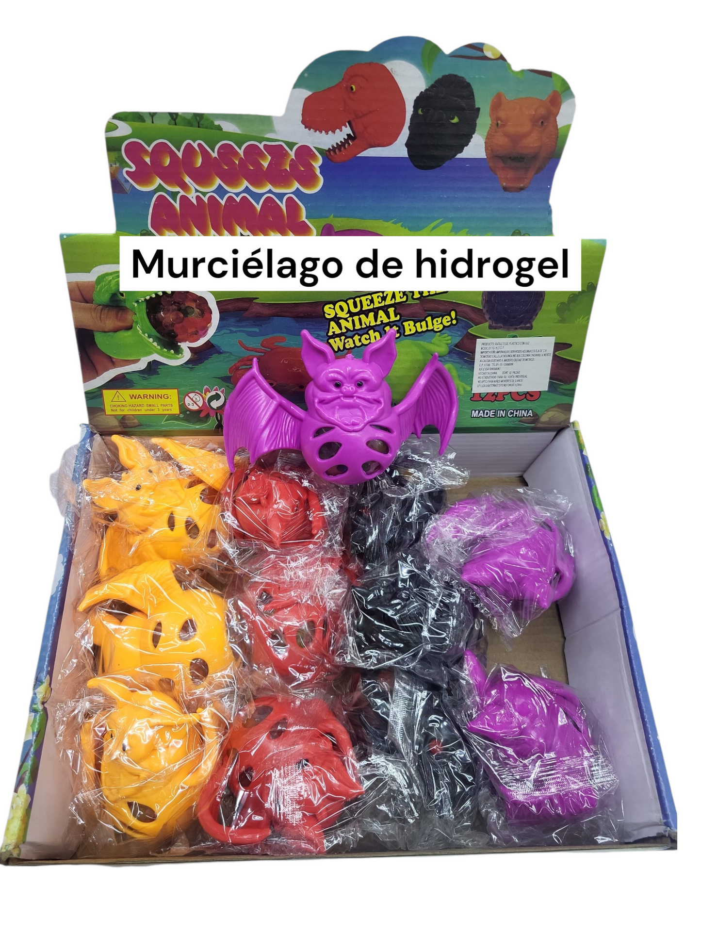 Cerebro murciélago hidrogel tg-3527c-7 con 12 pz