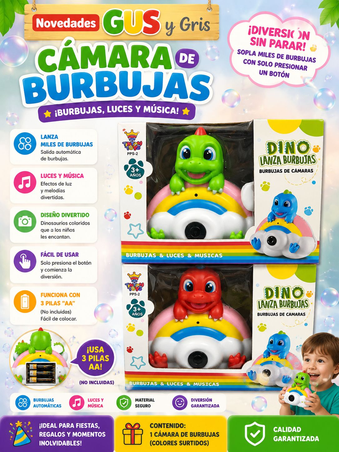 camara dinosaurio