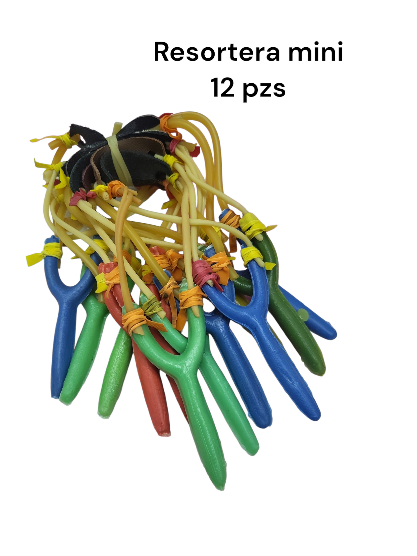 resortera mini 12 piezas