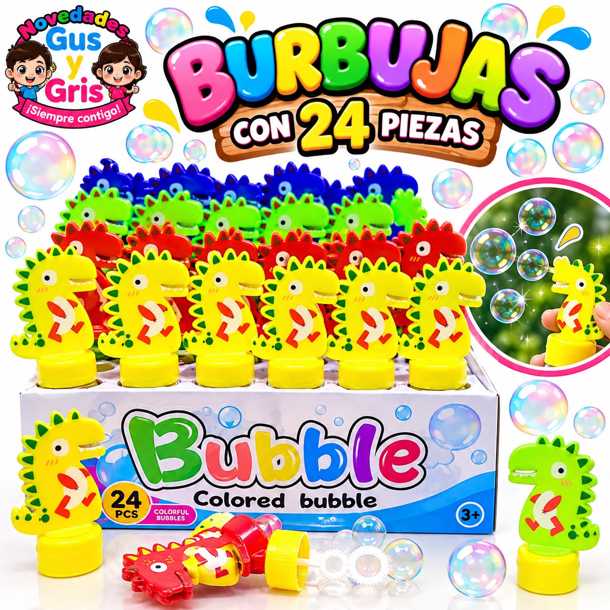 burbuja capsula con 24