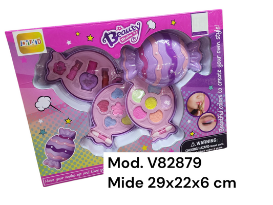 Cosmetico 3 diviciones caramelo v82879A