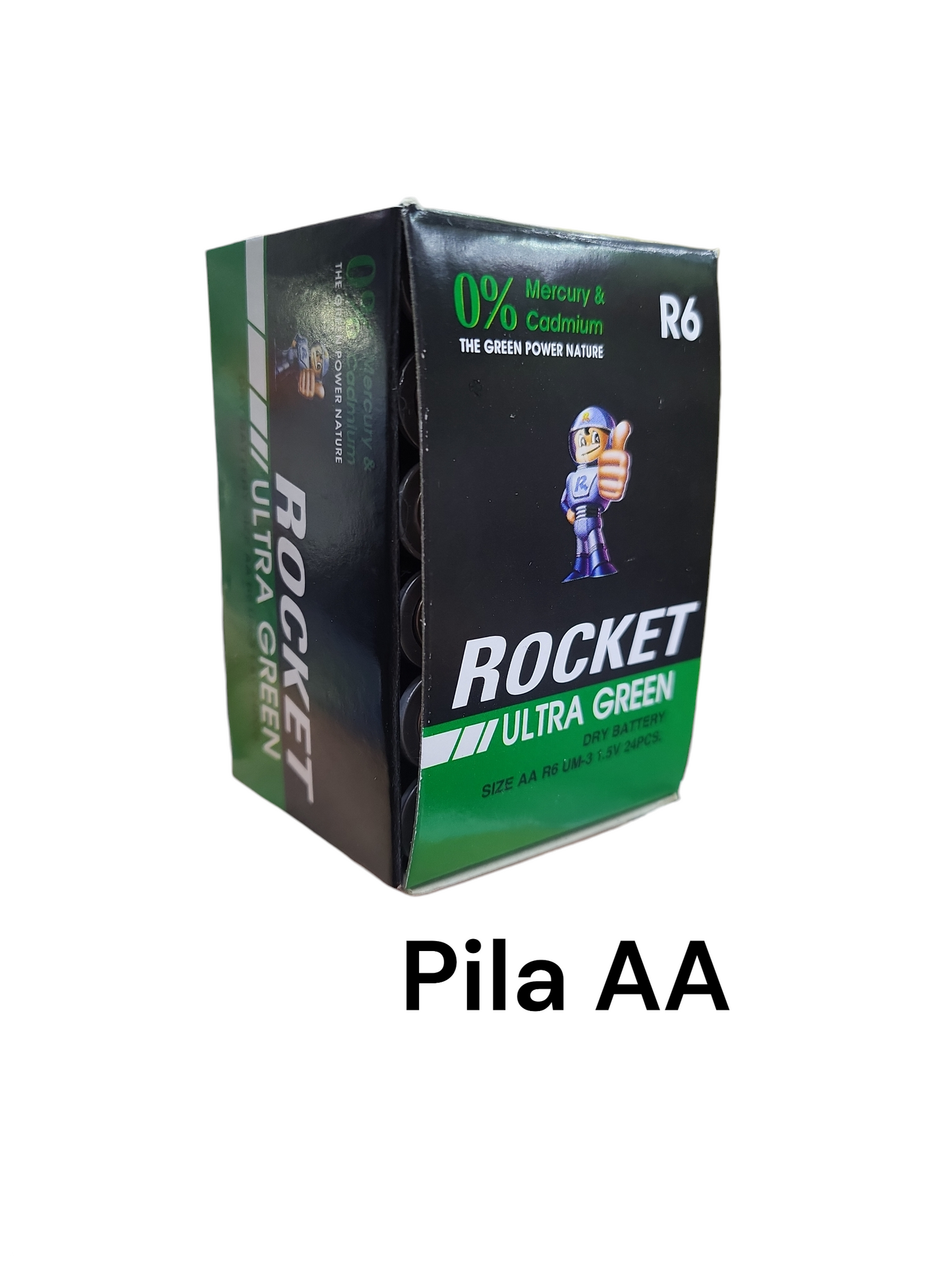 pila roket aa