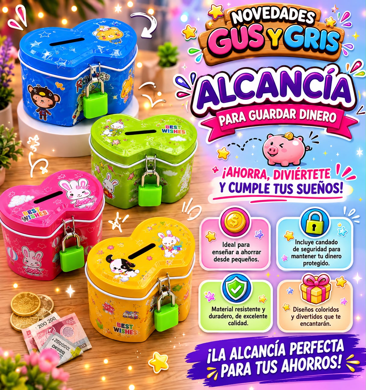 alcancia corazon