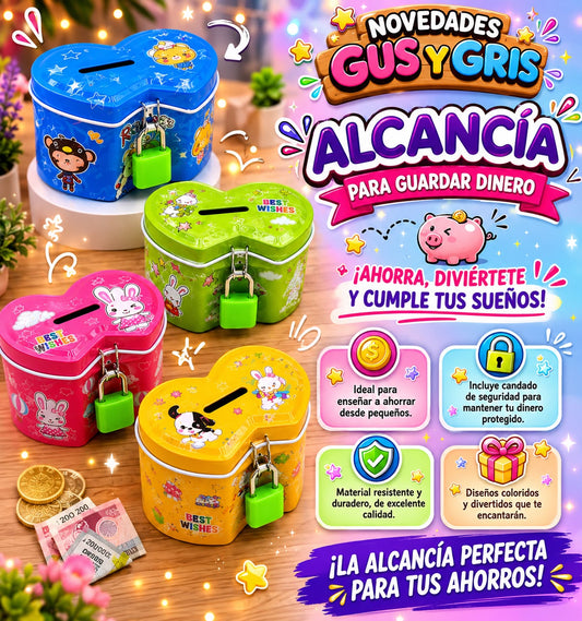 alcancia corazon