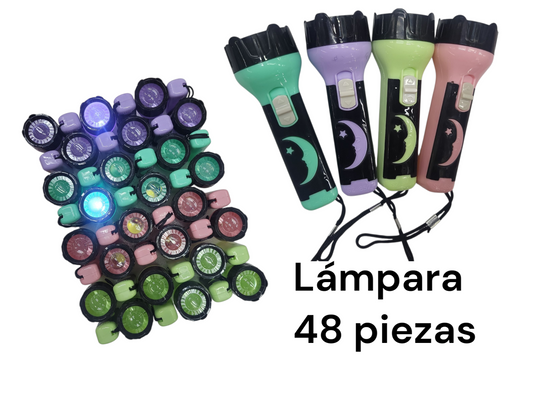Lámpara pastel 48 piezas YD-1021-6