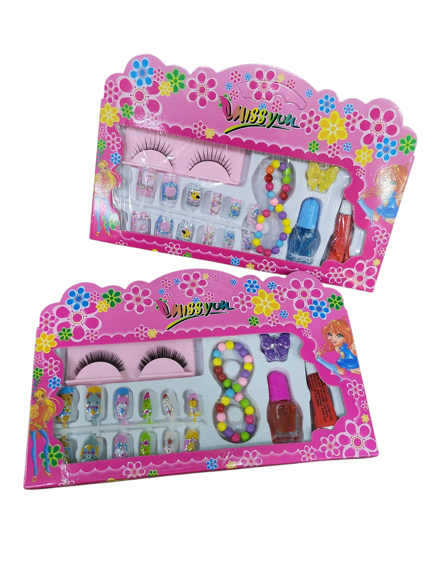 uña pestaña grande