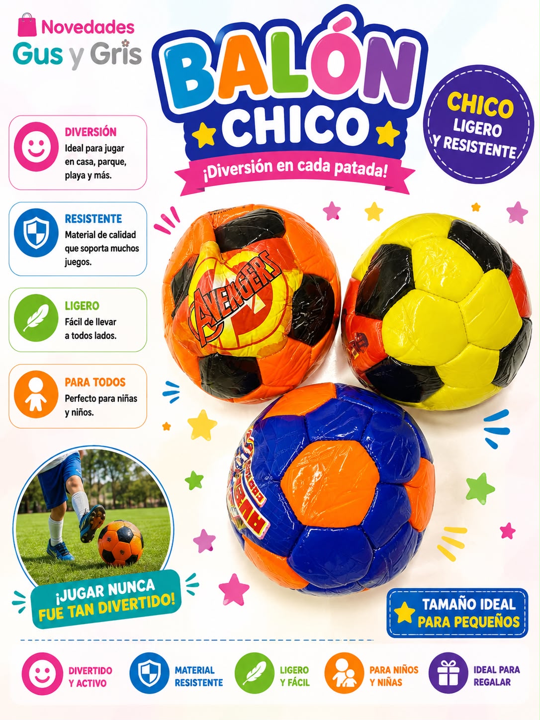 Balon Personaje Chico
