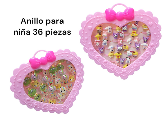 anillo corazon