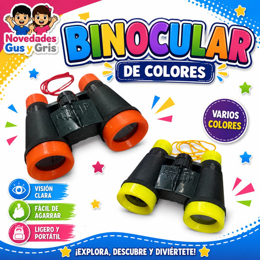Binocular de  juguete Colores Mediano