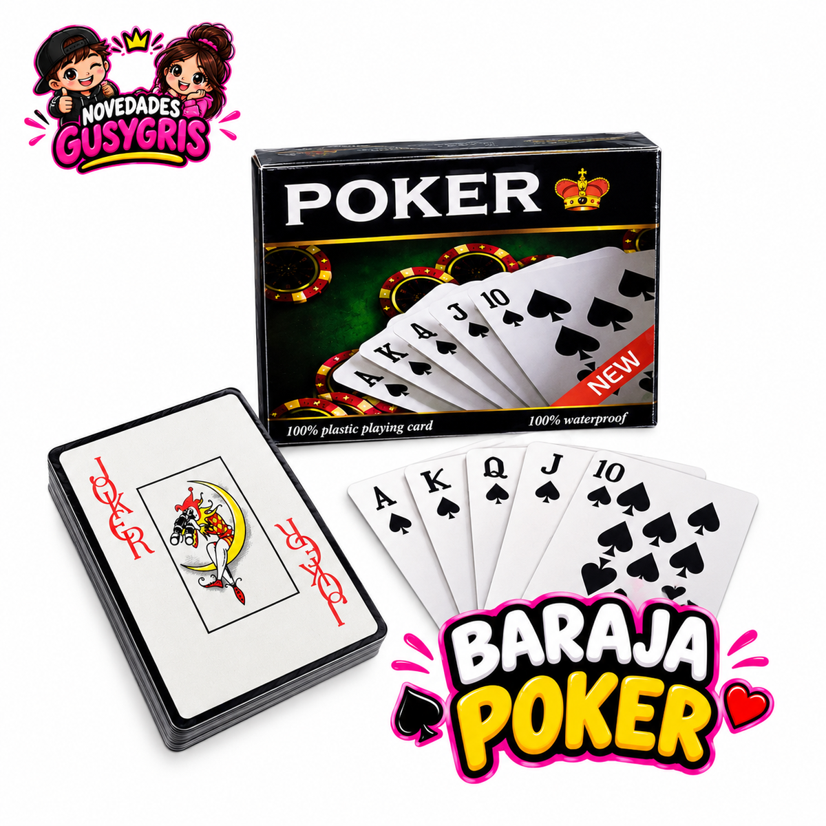Baraja Poker Tg-0440-4