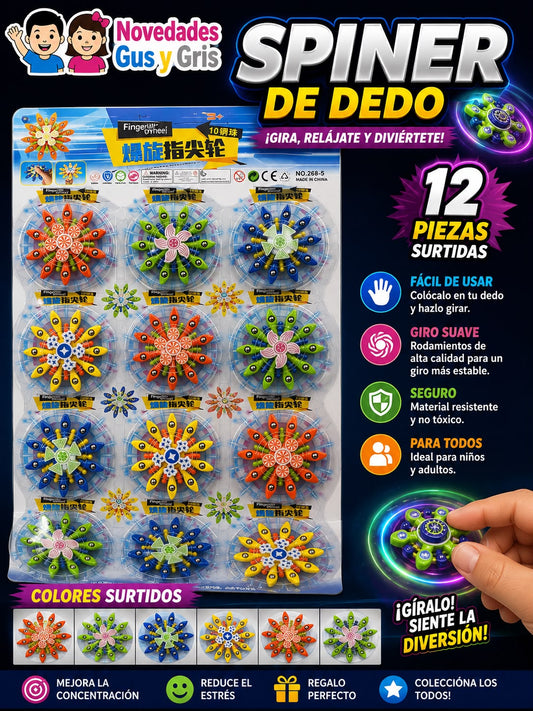 planilla spiner color con 12