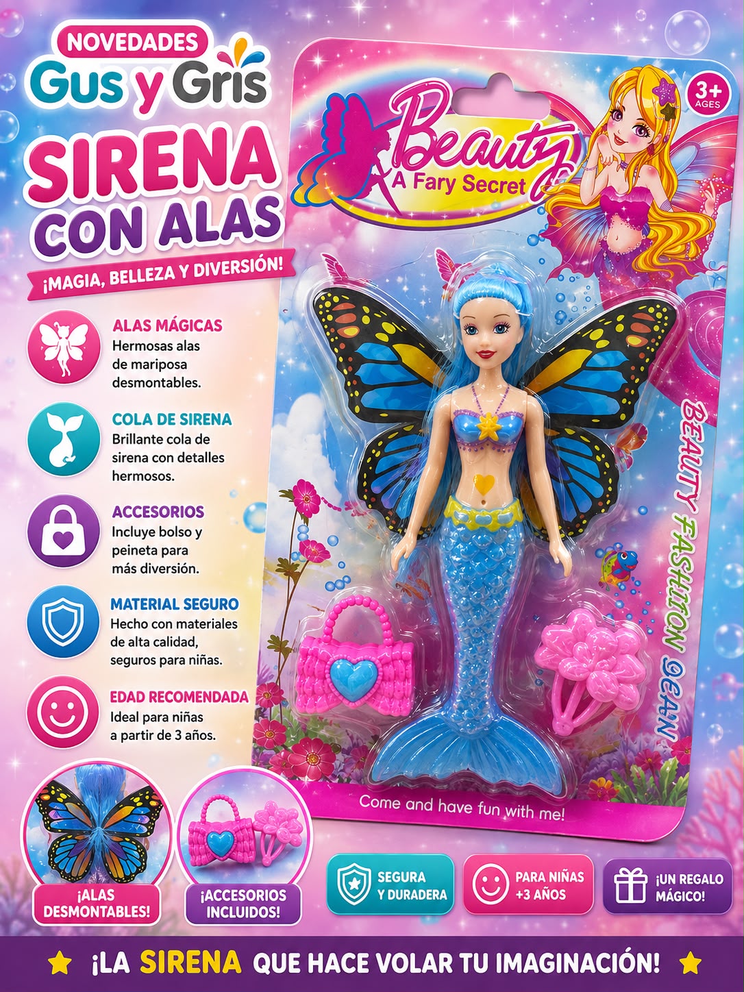 blister sirena maripoza