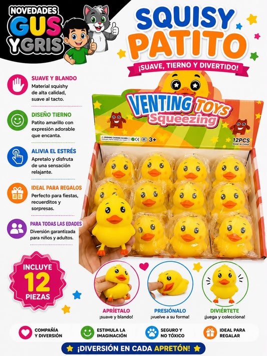 squisy pato con 12