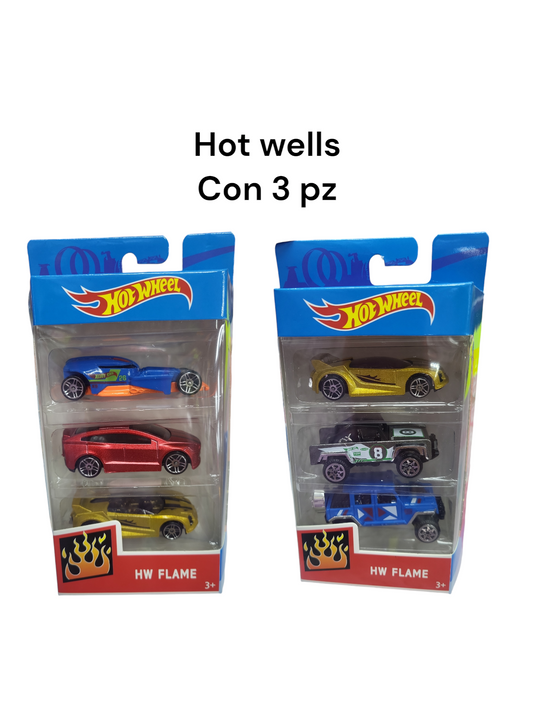 Hot whels con 3