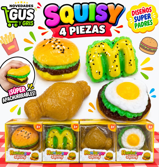 squisy mac donals con 4
