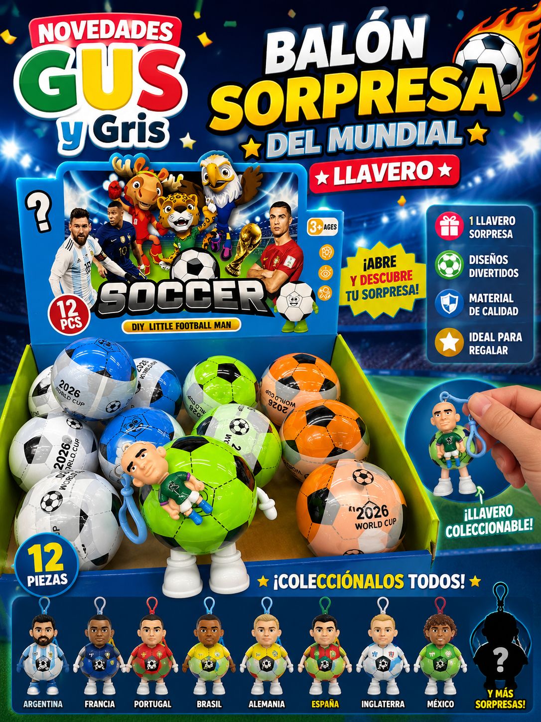 mundial balon sorpresa