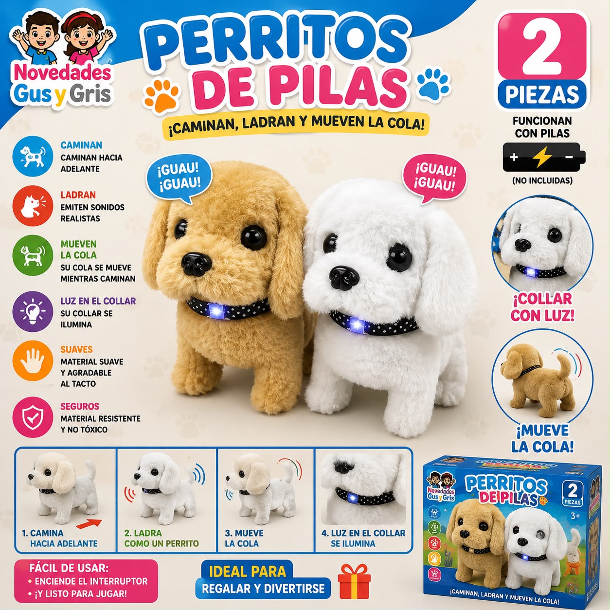 Caminador perritos surtidos