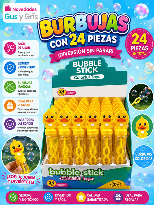 burbuja pato mini con 24
