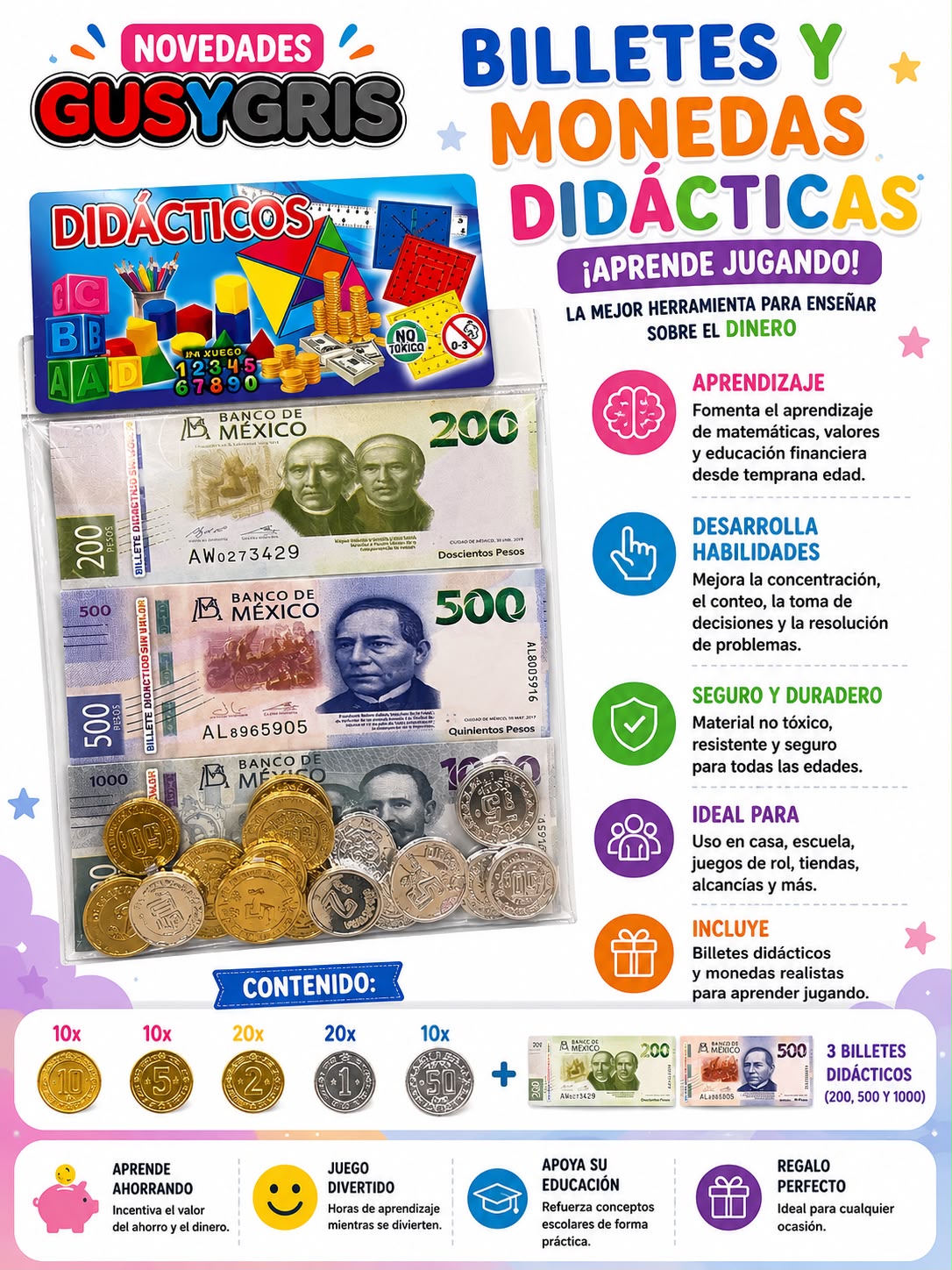 Monedas Con Billete