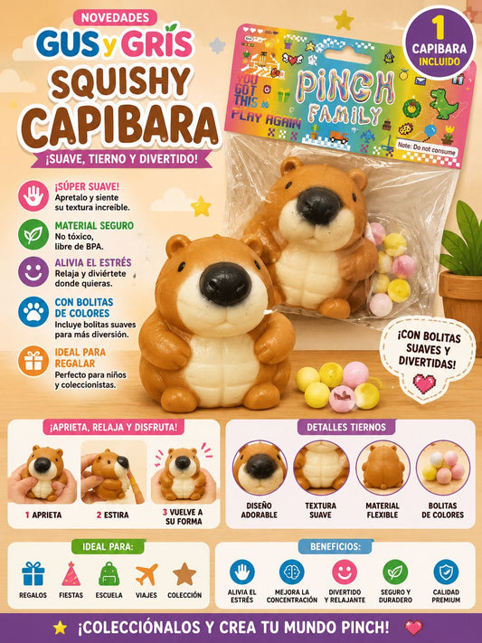 squisy capibara fortachon