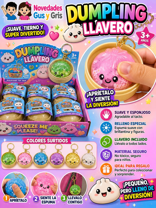 dumpling chico llavero
