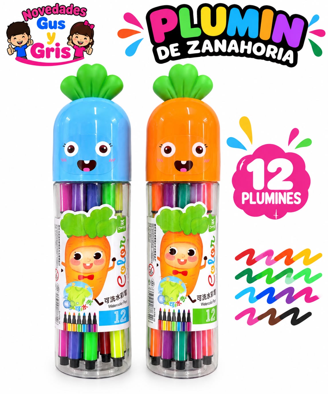 plumin zanahoria con 12