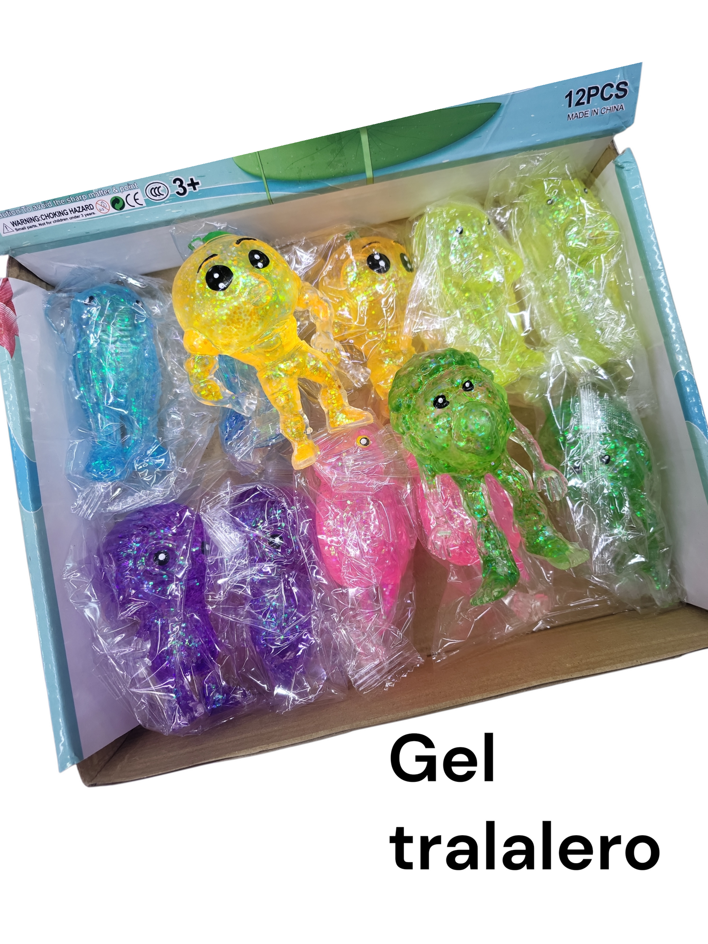 Squisy gel tralaleros con 12 jt-601