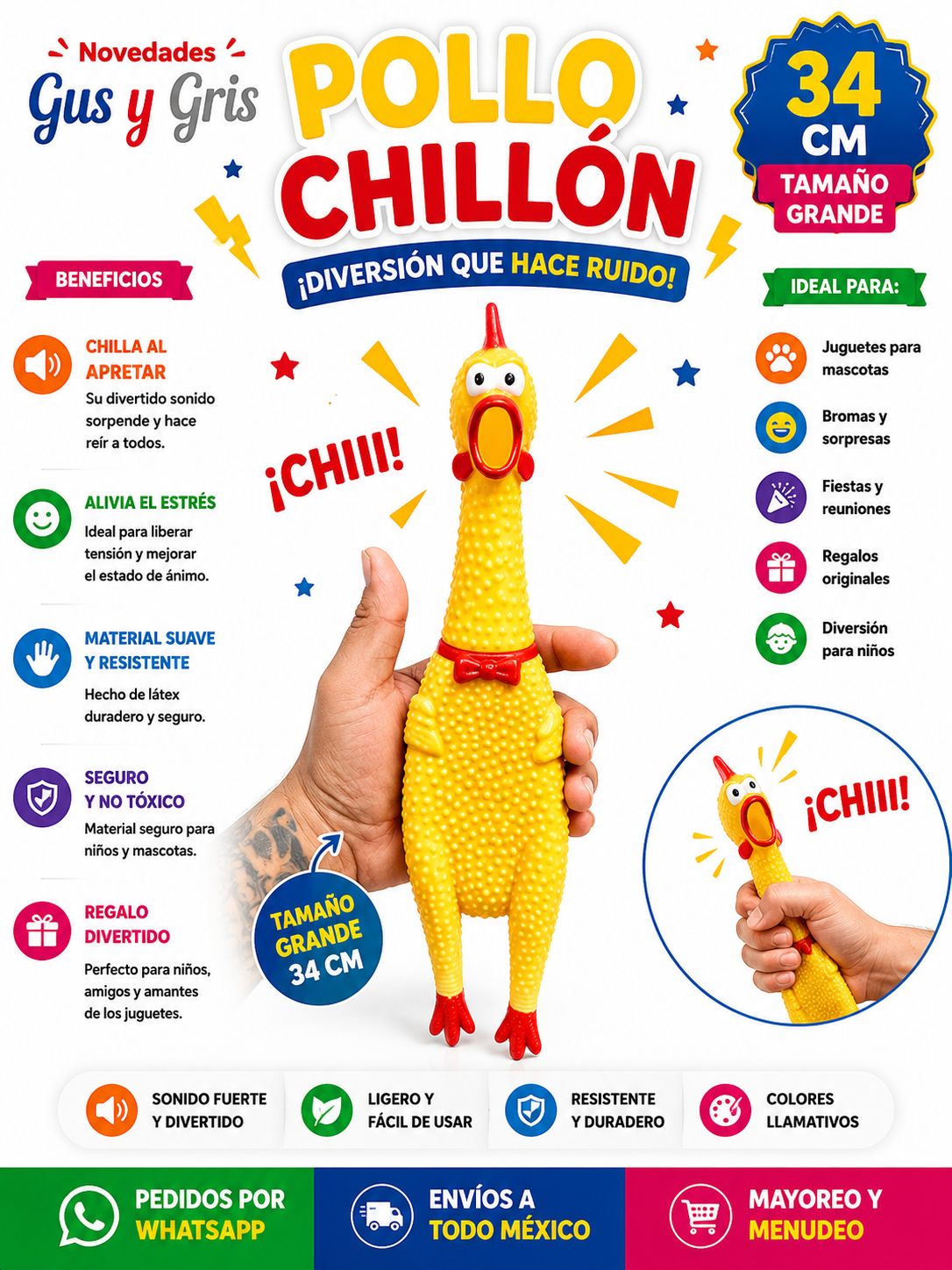 pollo chillon mediano