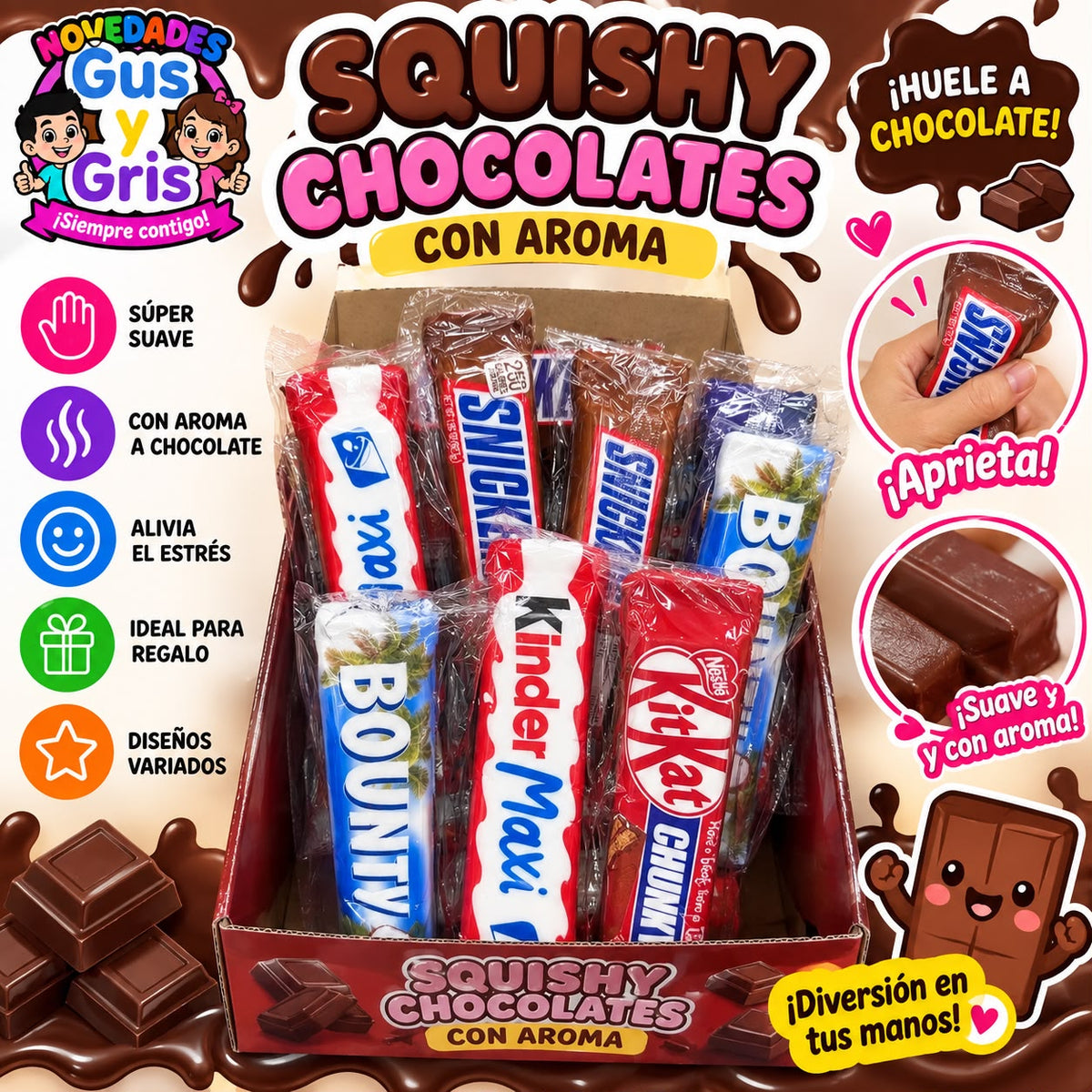 Squisy chocolate