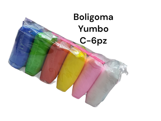 Boligoma tira jumbo con 6