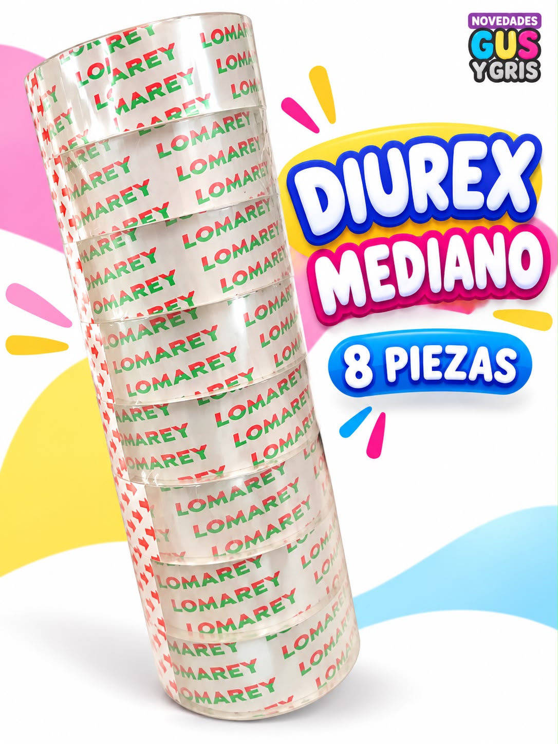 diurex mediano con 8
