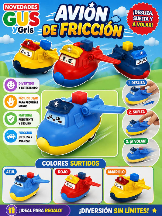 avion kids friccion