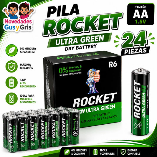 pila rocket aa