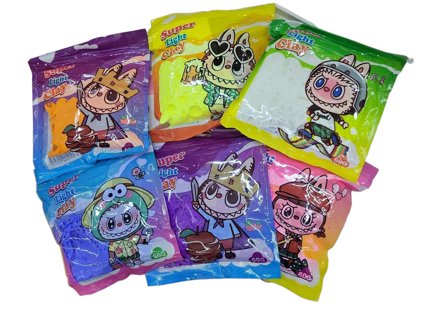 Boligoma sobre labubu con 12