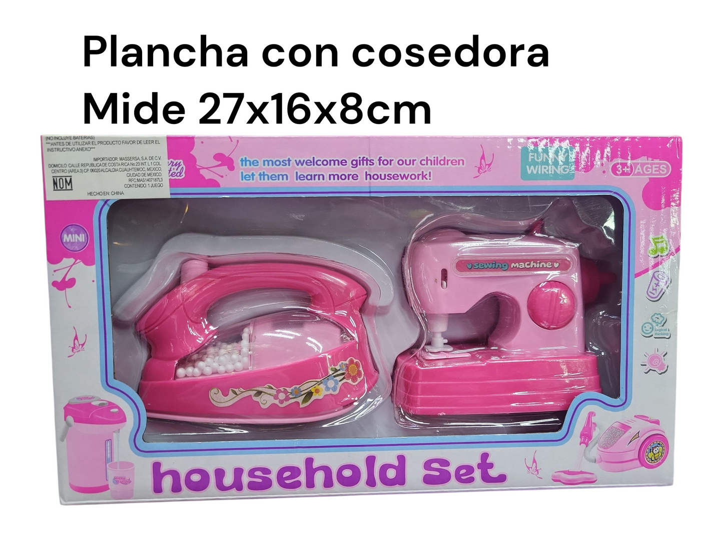 Plancha y cosedora zm3201