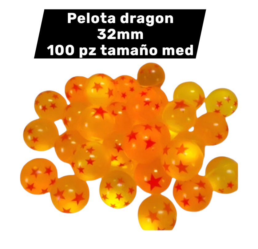 pelota loca dragon mediana con 100