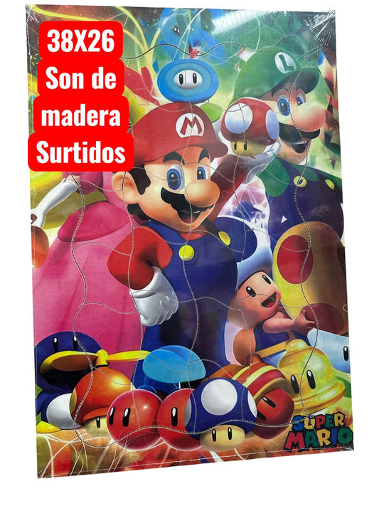 Rompecabezas madera grnd