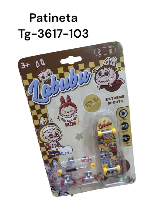patineta labubu