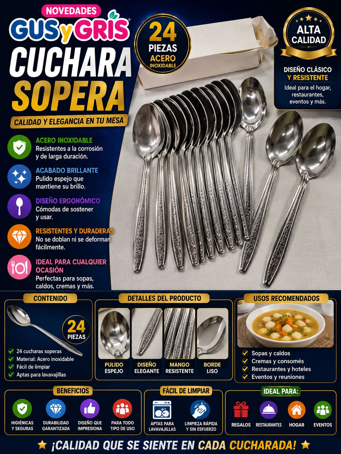 Cuchara Con 12 Pb-0019