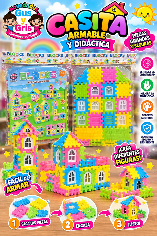 Casa armable didactica