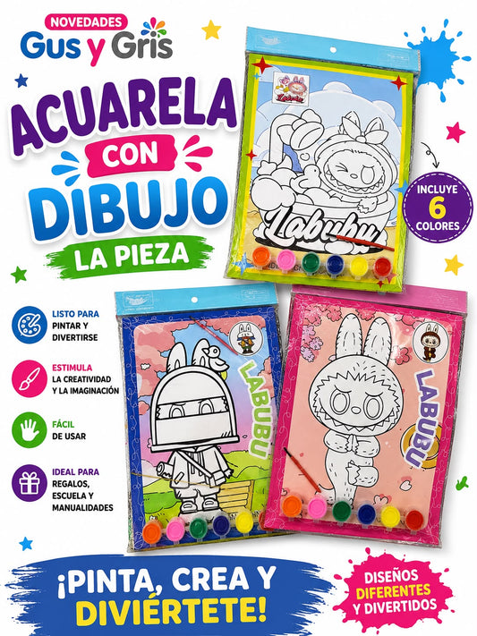 acuarela de bote