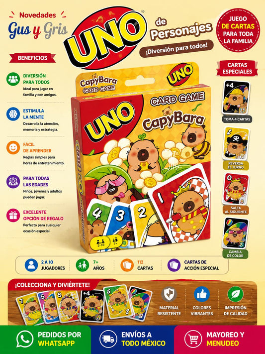 juego del uno personaje