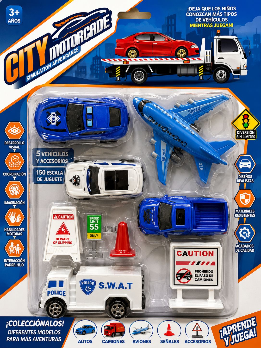Blister Coleccion Avion Tg-0094m-2-4-2