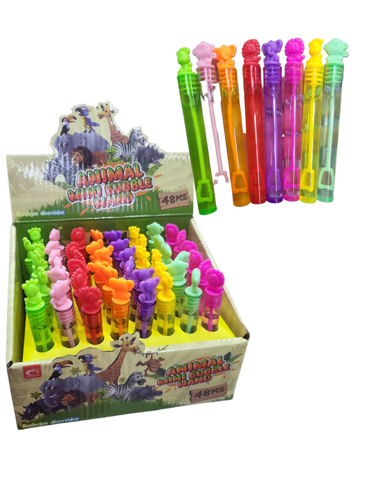 Burbuja de gel animales con 48
